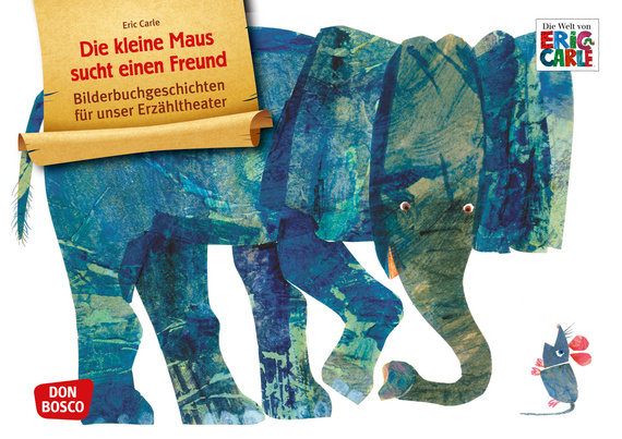 Kamishibai Bildkartenset - Die kleine Maus sucht einen Freund