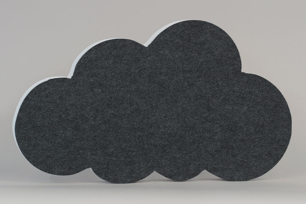 Schallschutz Akustikelement, Wolke Anthrazit, soni ELEMENT cloud