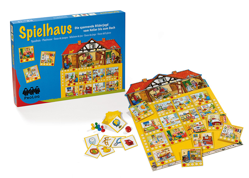 Spielhaus, Lernspiel, ab 4 Jahre