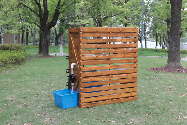 Outdoor-Experimentierstation mit Zubehör