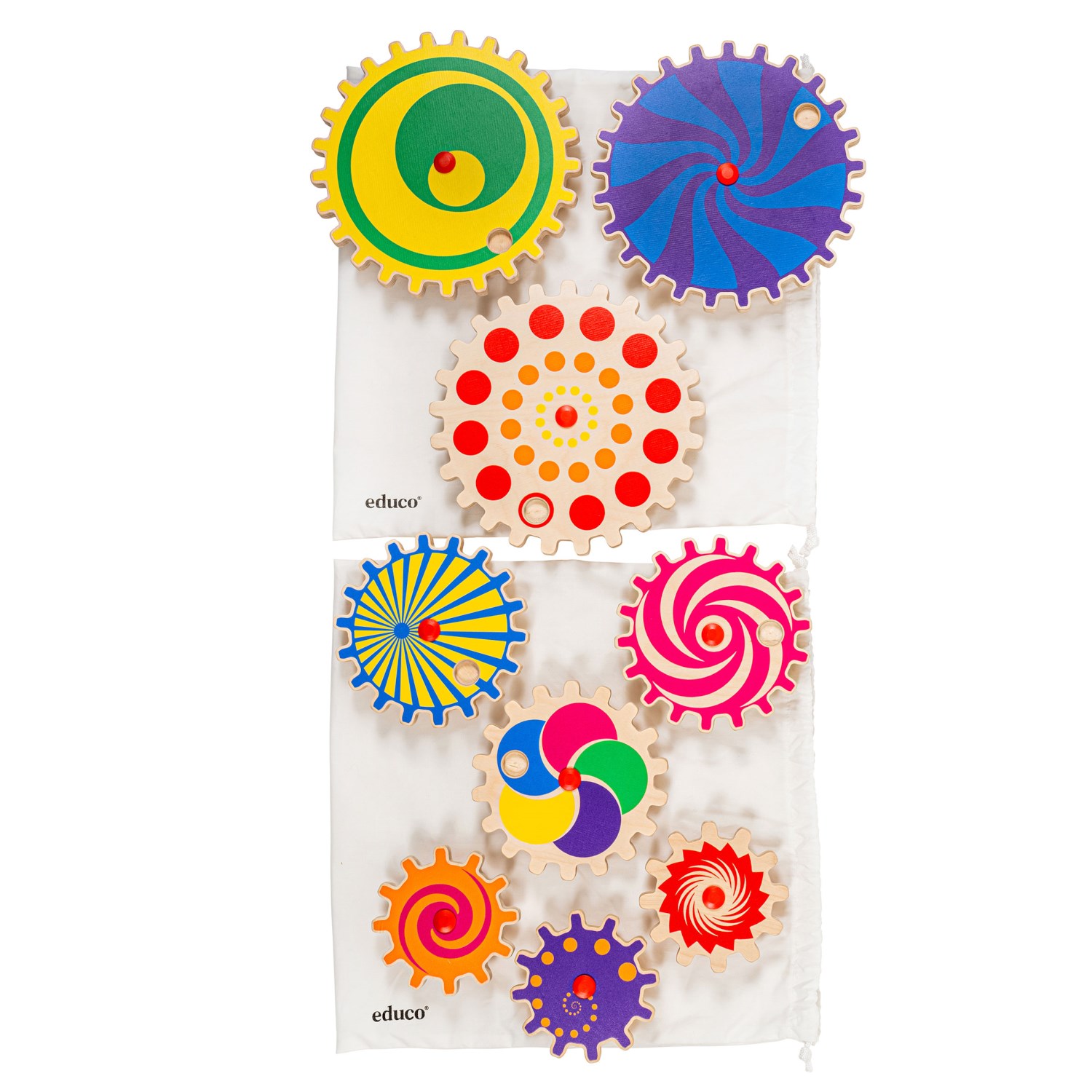 Educo GRID Zahnräder-Spielset