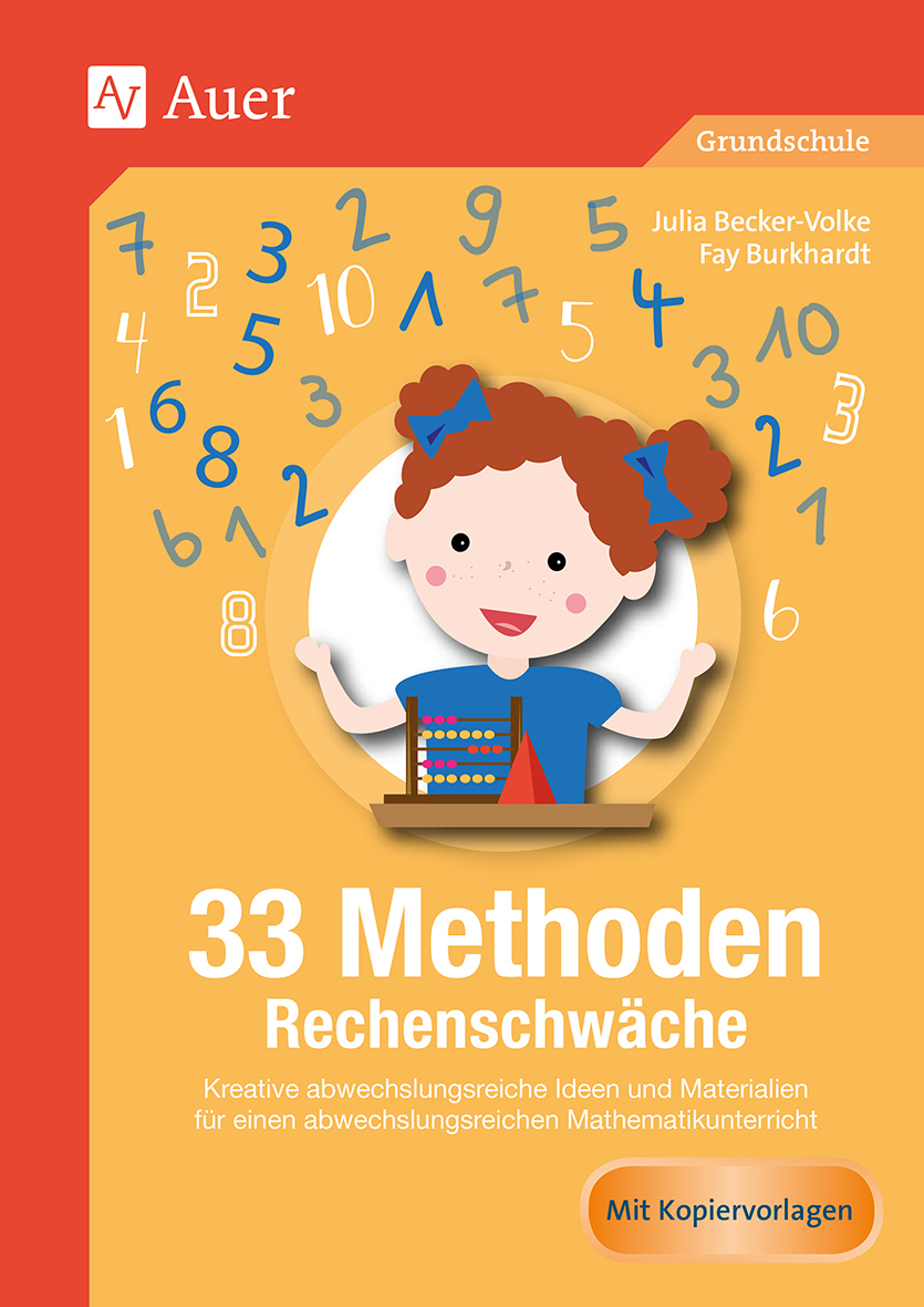 33 Methoden Rechenschwäche, Buch, 1. bis 4. Klasse