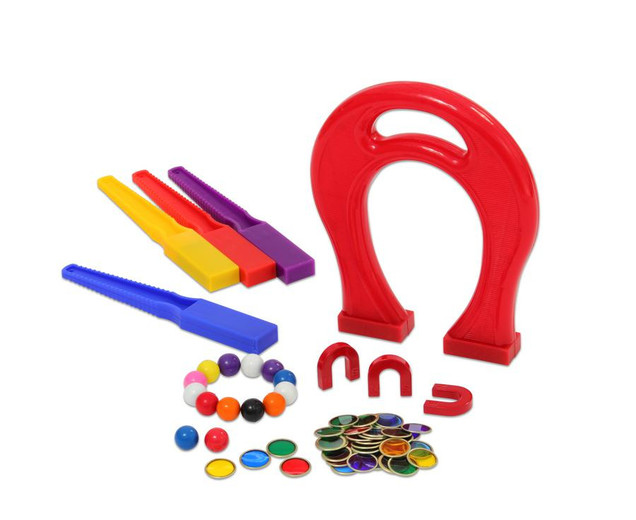 Magnet Experimentierset, über 60 Teile, 5-8 Jahre