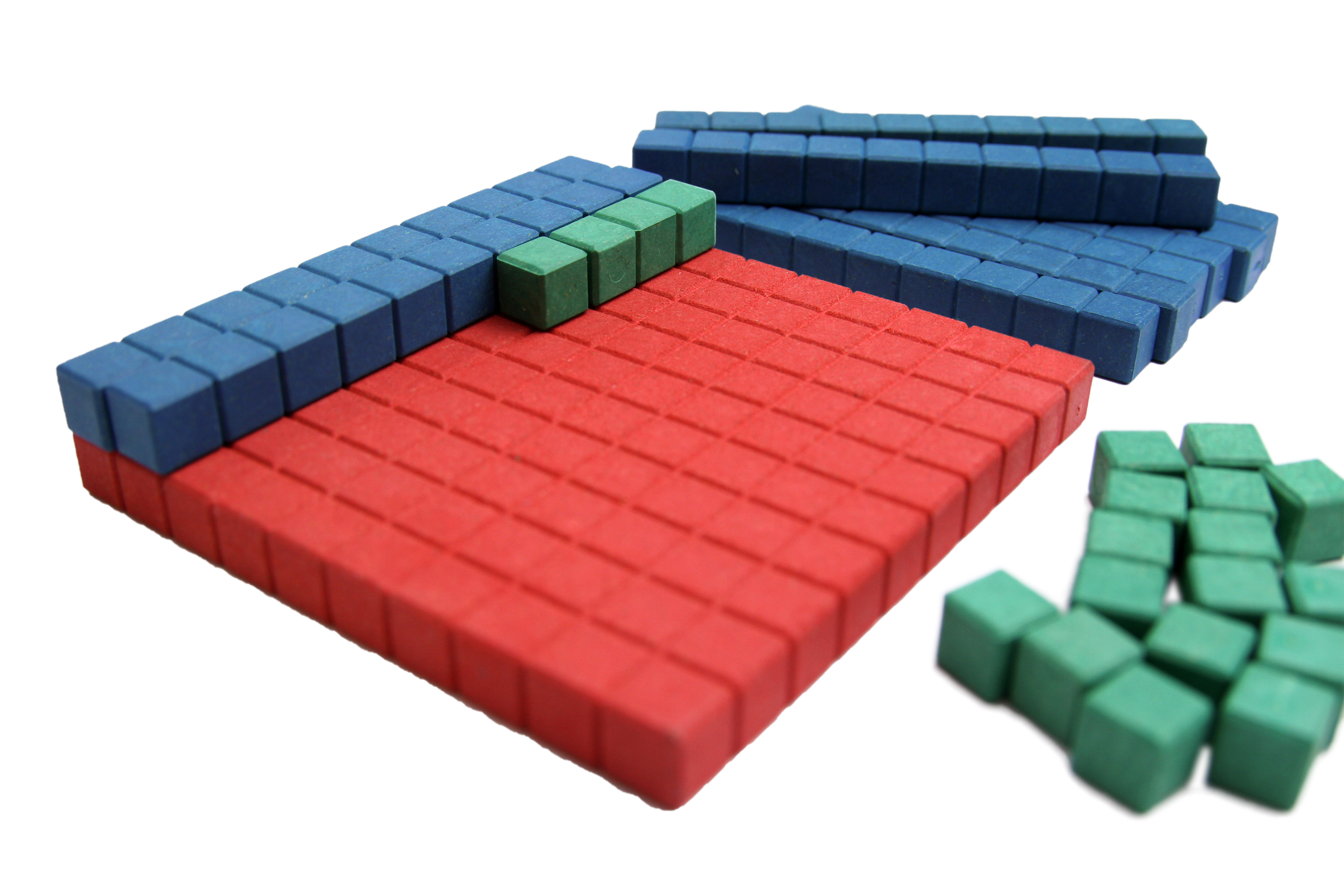 Dienes Schülerset, COMPUTANDI MINI, 31-teilig, aus RE-Wood® bunt