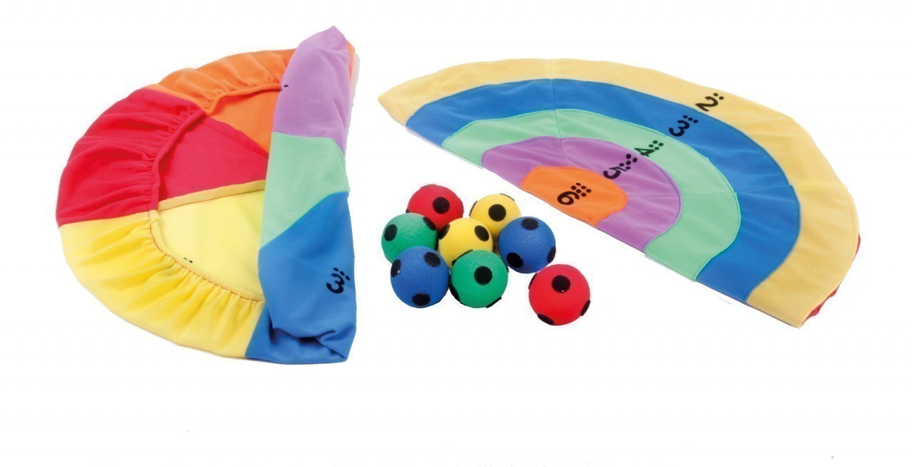 Spordas® Klettpunktbälle, 8er Set