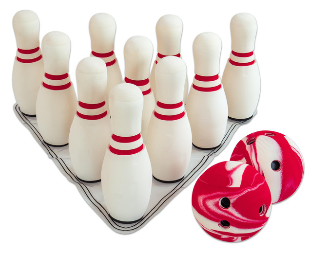 Soft-Bowling-Set inkl. Tasche, ab 5 Jahre