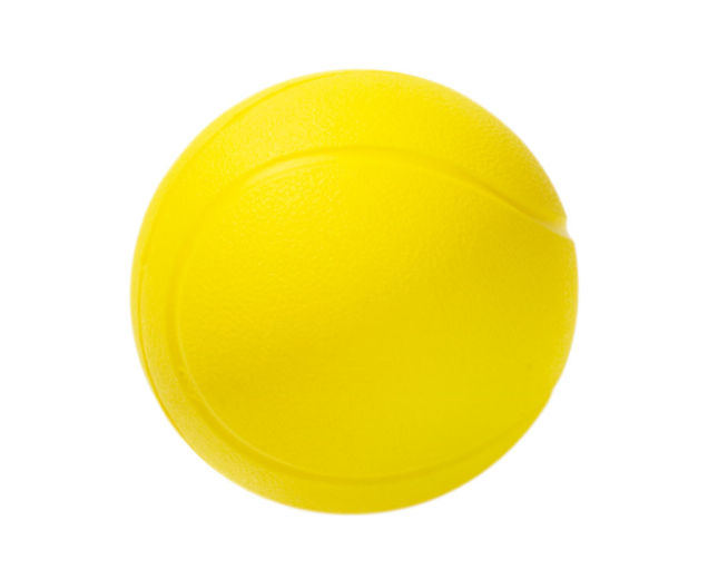 Soft-Tennisball beschichtet, Durchmesser 70 mm (4 Stück), ab 3 Jahre
