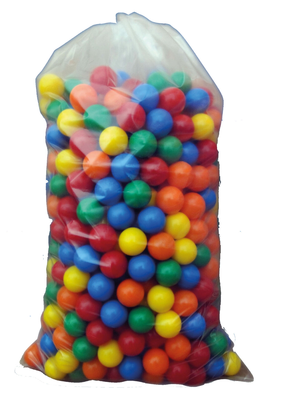 Spiel- und Ballkugeln 60mm, 500er Beutel, 6 Farben