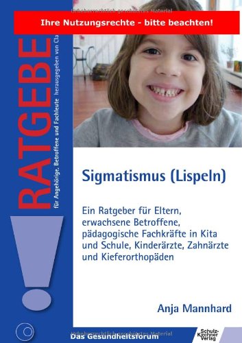 Sigmatismus (Lispeln), Buch