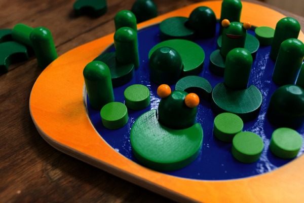 Quaks Spiel, Strategiespiel, 4-6 Jahre