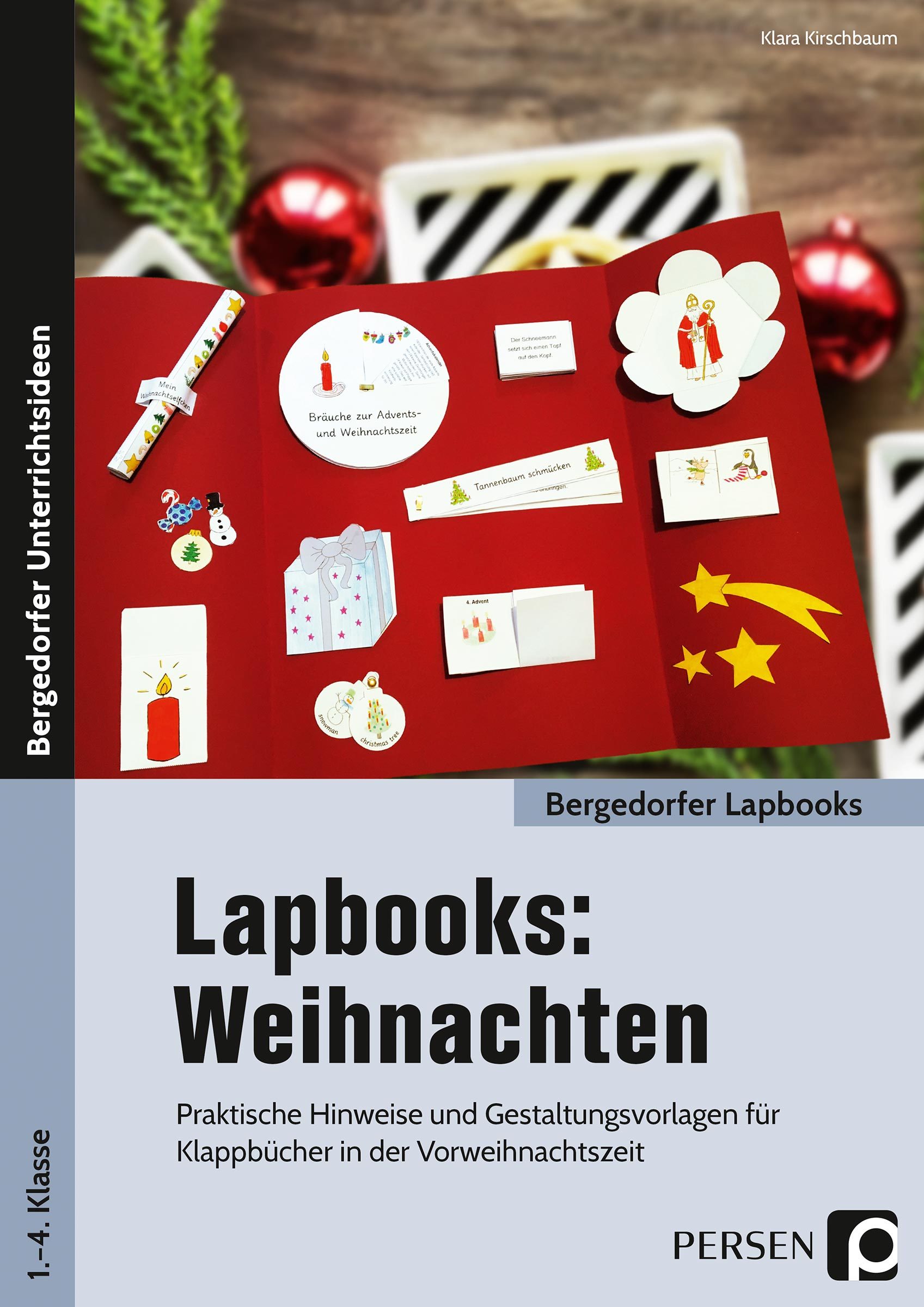 Lapbooks: Weihnachten, Buch, 1. bis 4. Klasse