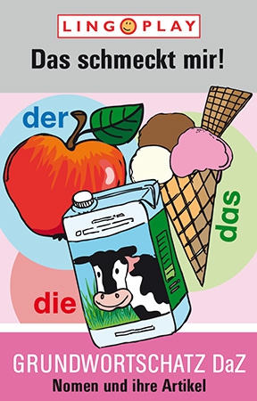 Grundwortschatz DaZ - Das schmeckt mir!, Kartenspiel, ab 5 Jahre