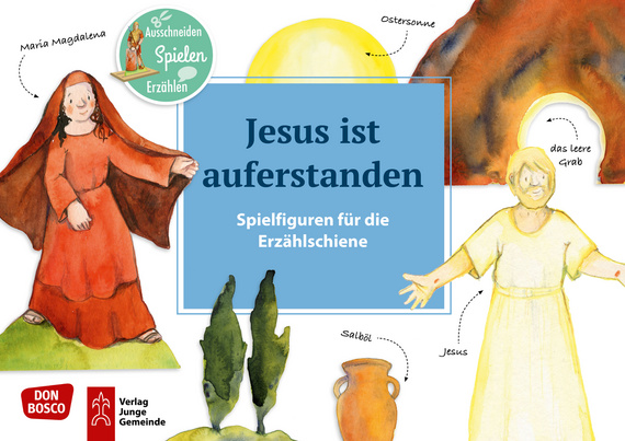 Erzählschiene Spielfiguren - Jesus ist auferstanden, ab 2 Jahre