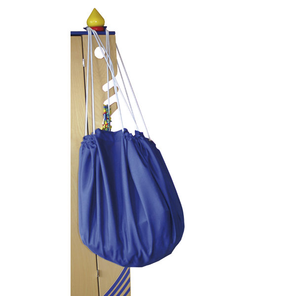 Aufräumsack/Spieldecke blau