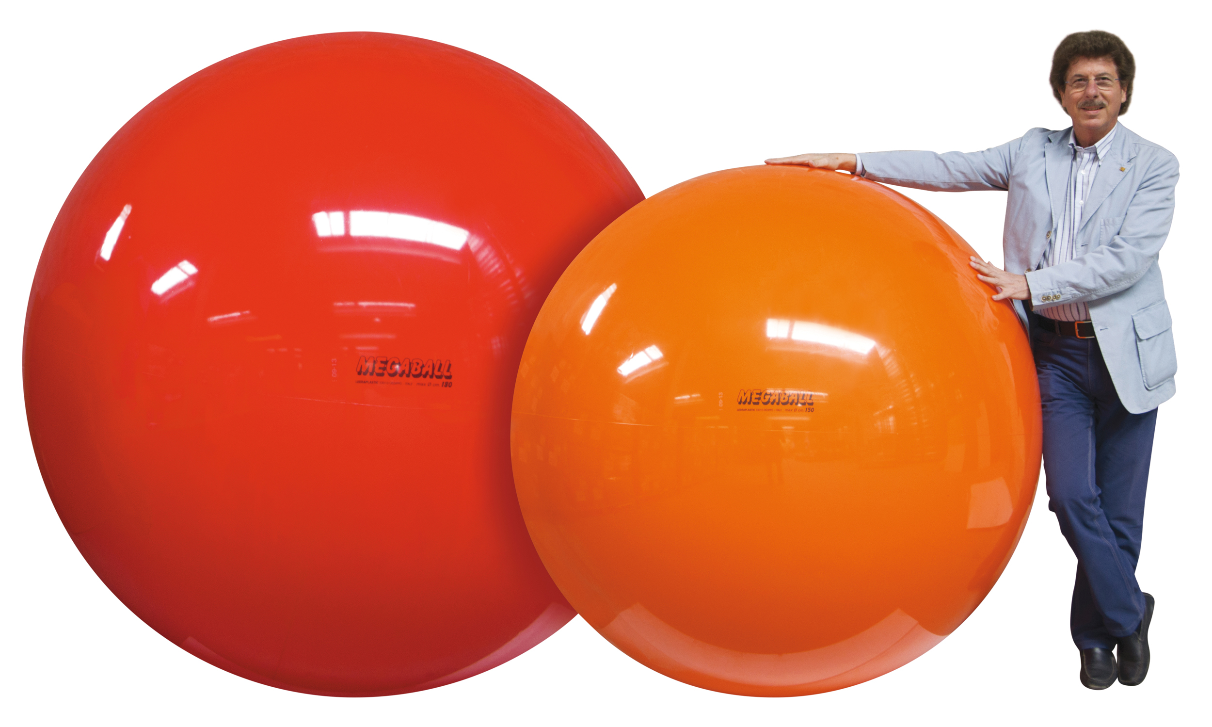 Gymnic Megaball 180 cm, rot