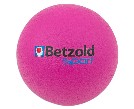 Softball, beschichtet, 15 cm, pink