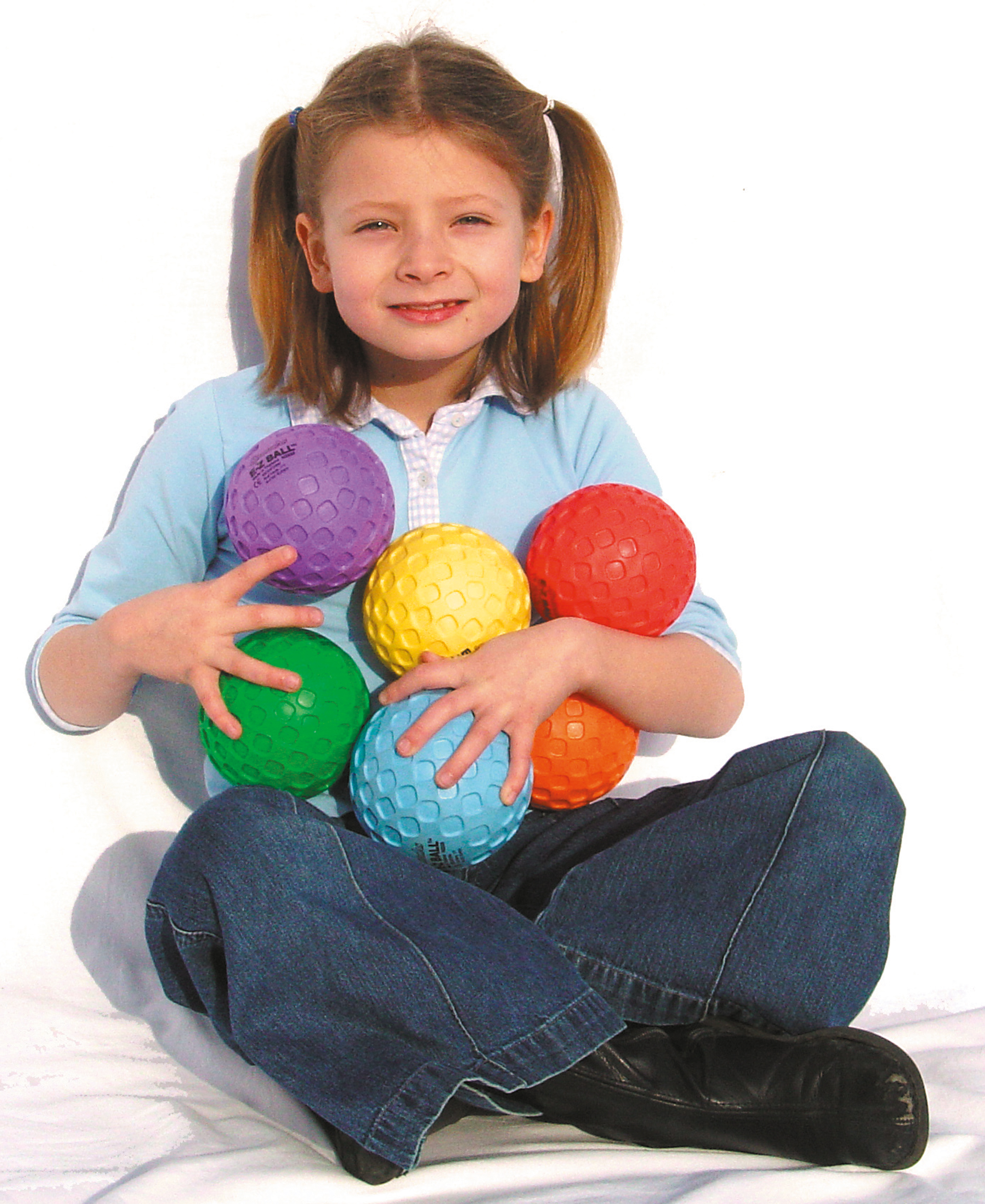 Spordas® E-Z Bälle, 6er-Set, Ø 10 cm