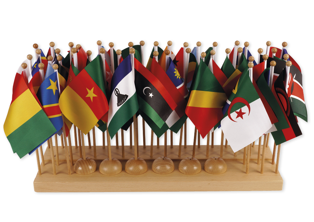 TimeTEX Flaggenständer Afrika