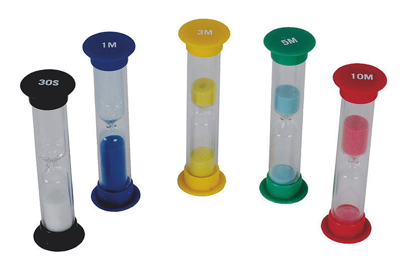 Sanduhren-Set, 5-teilig