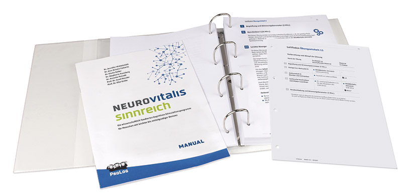 NEUROvitalis sinnreich Aktivierungsspielesammlung, Ordner
