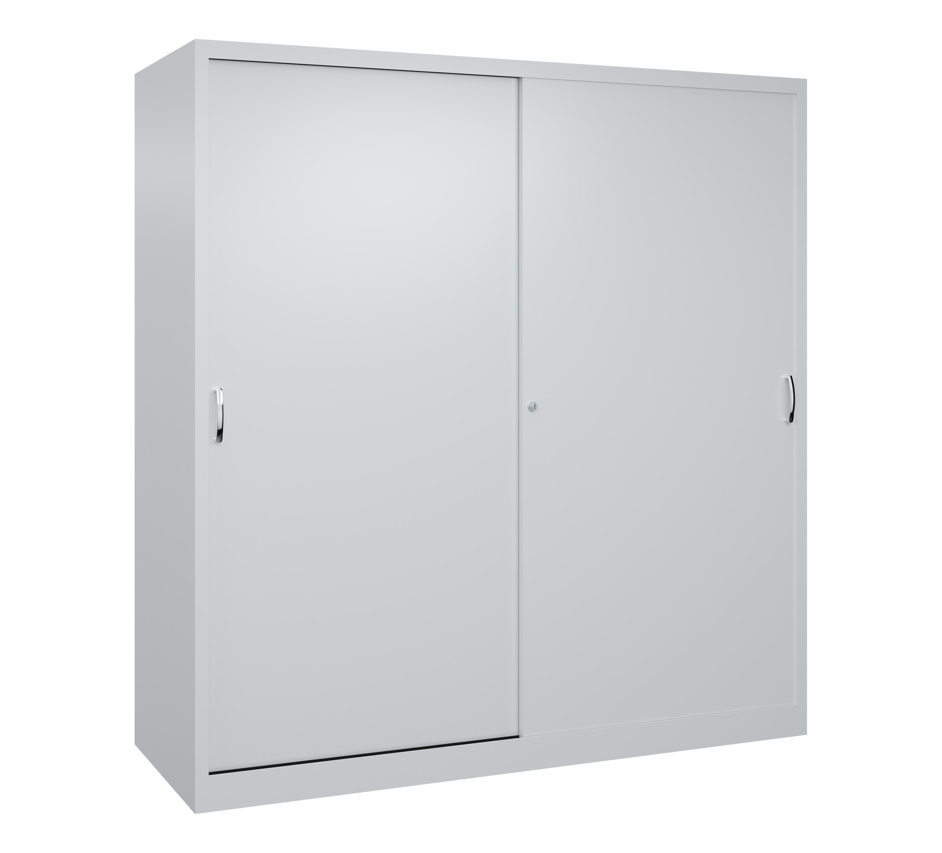 C+P Sportgeräteschrank, 1950x1900x600mm, Korpus RAL 7035 Lichtgrau, Front RAL 7035 Lichtgrau