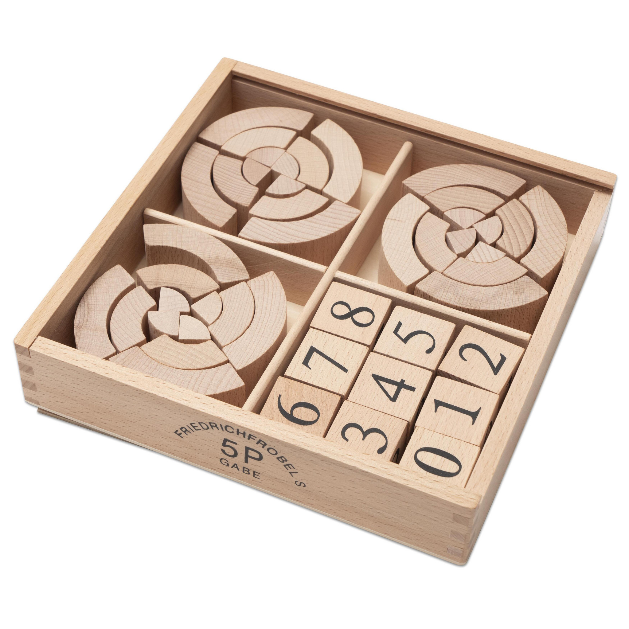 Fröbel-Set, 14 Spielgaben, ab 1 Jahr