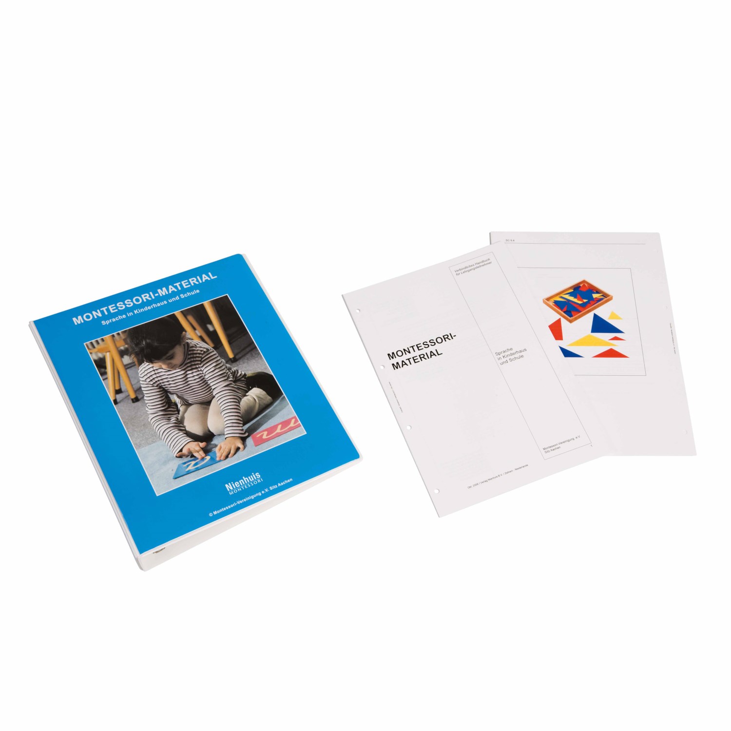 Montessori-Materialbücher 1-3