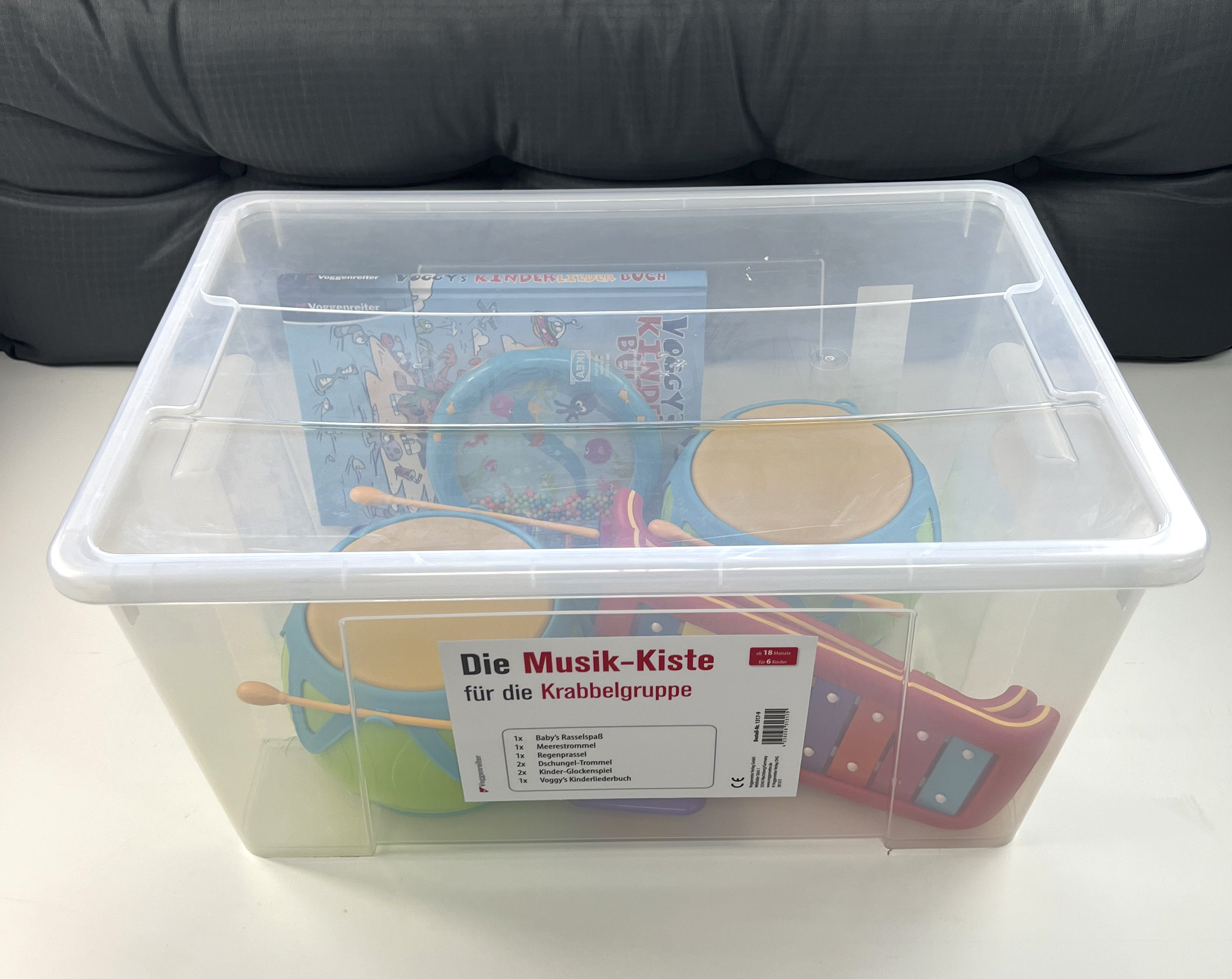 Musik-Kiste für die Krabbelgruppe