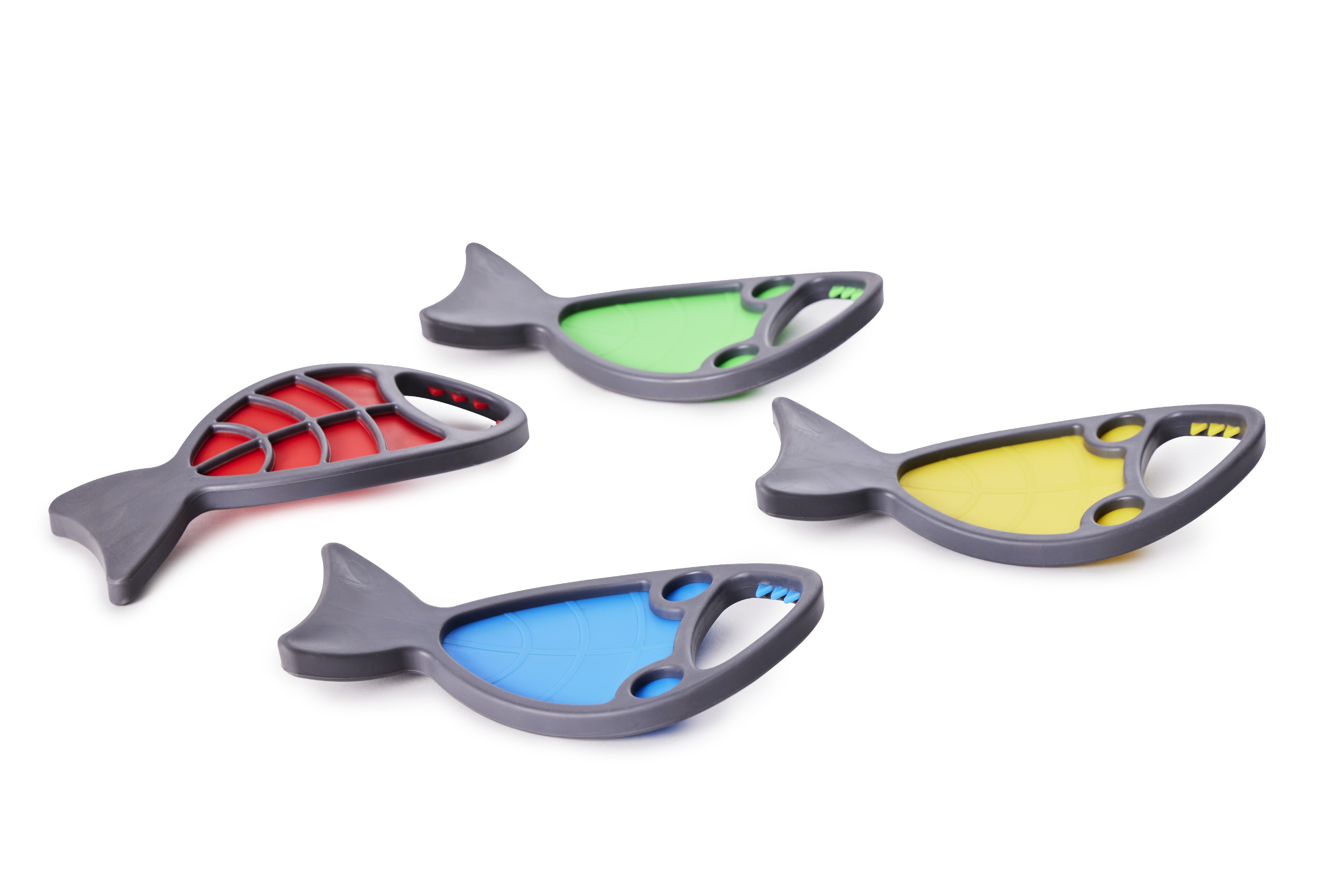 Hungry Fish, 4er Set zur Gonge® Angel, 2-5 Jahre