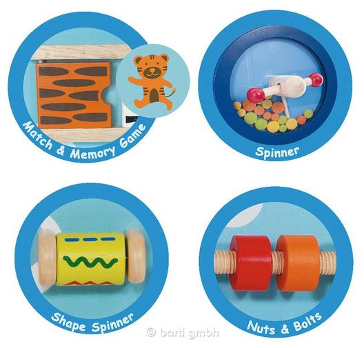 Wandspiel Hippo, Spieltafel, ab 18 Monate
