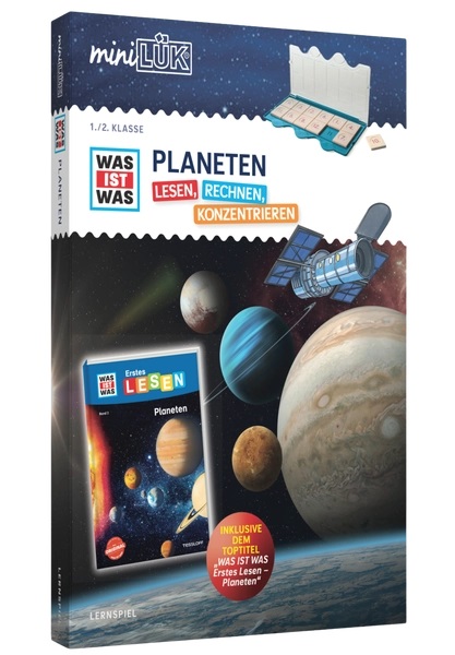 miniLÜK-Set WAS IST WAS Planeten inkl. Kontrollgerät, ab 6 Jahre
