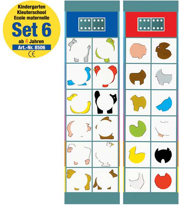 Flocards Kindergarten Set 6, Kartensatz, ab 4 Jahre