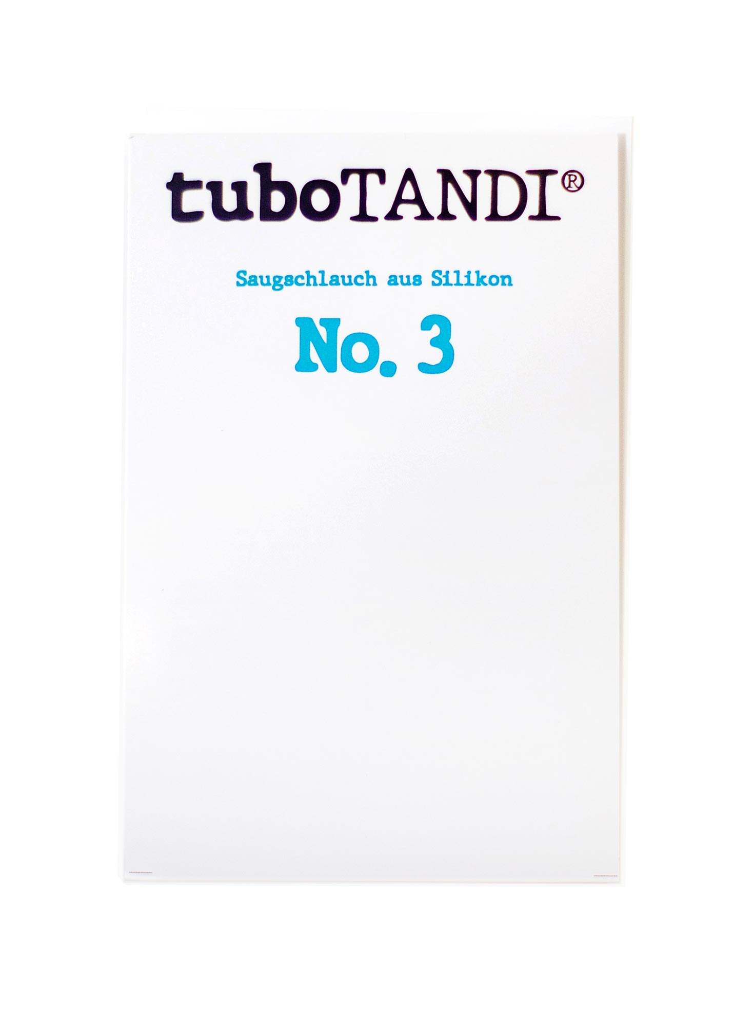 tuboTANDI Saugschlauch aus Silikon No. 3