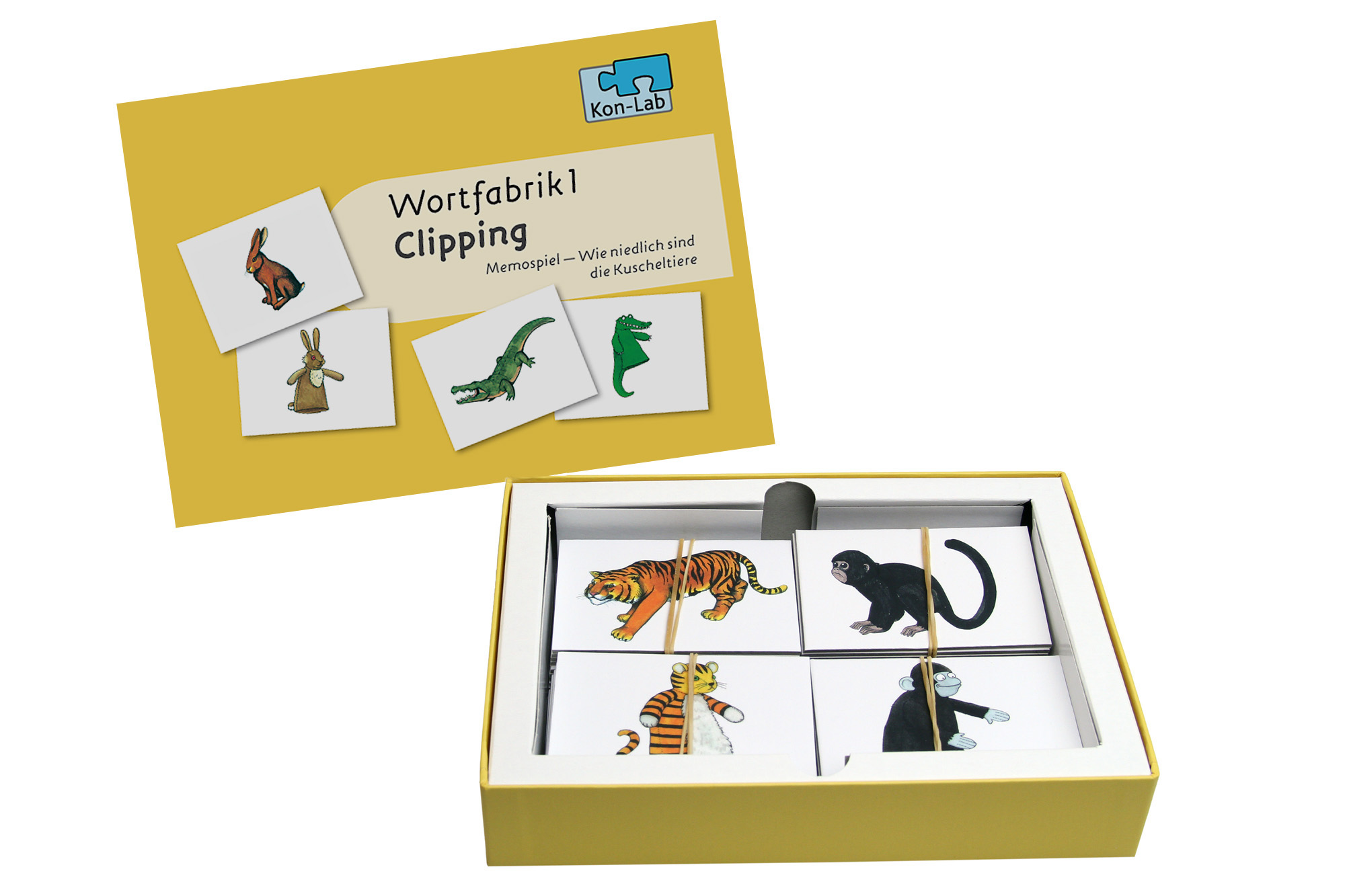 Kon-Lab Memospiel Clipping, 0-10 Jahre
