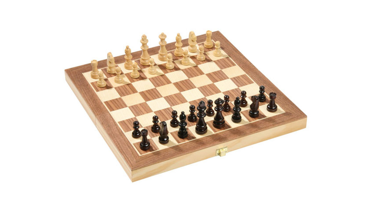 Schach-Klappkoffer inkl. Figuren