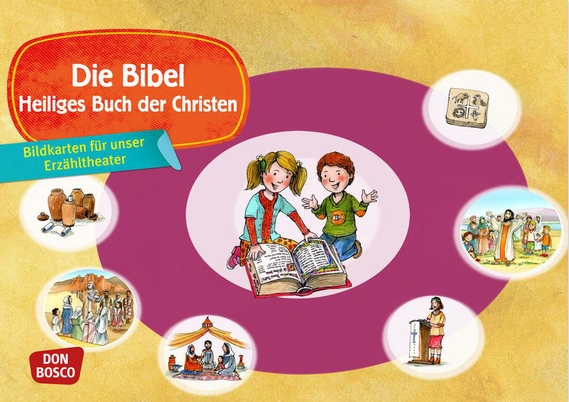 Kamishibai Bildkartenset - Die Bibel - Heiliges Buch der Christen, 5-11 Jahre
