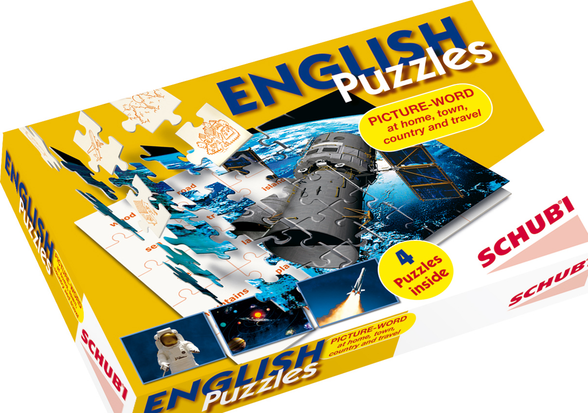 English Puzzles at home, town, country and travel, 8-12 Jahre