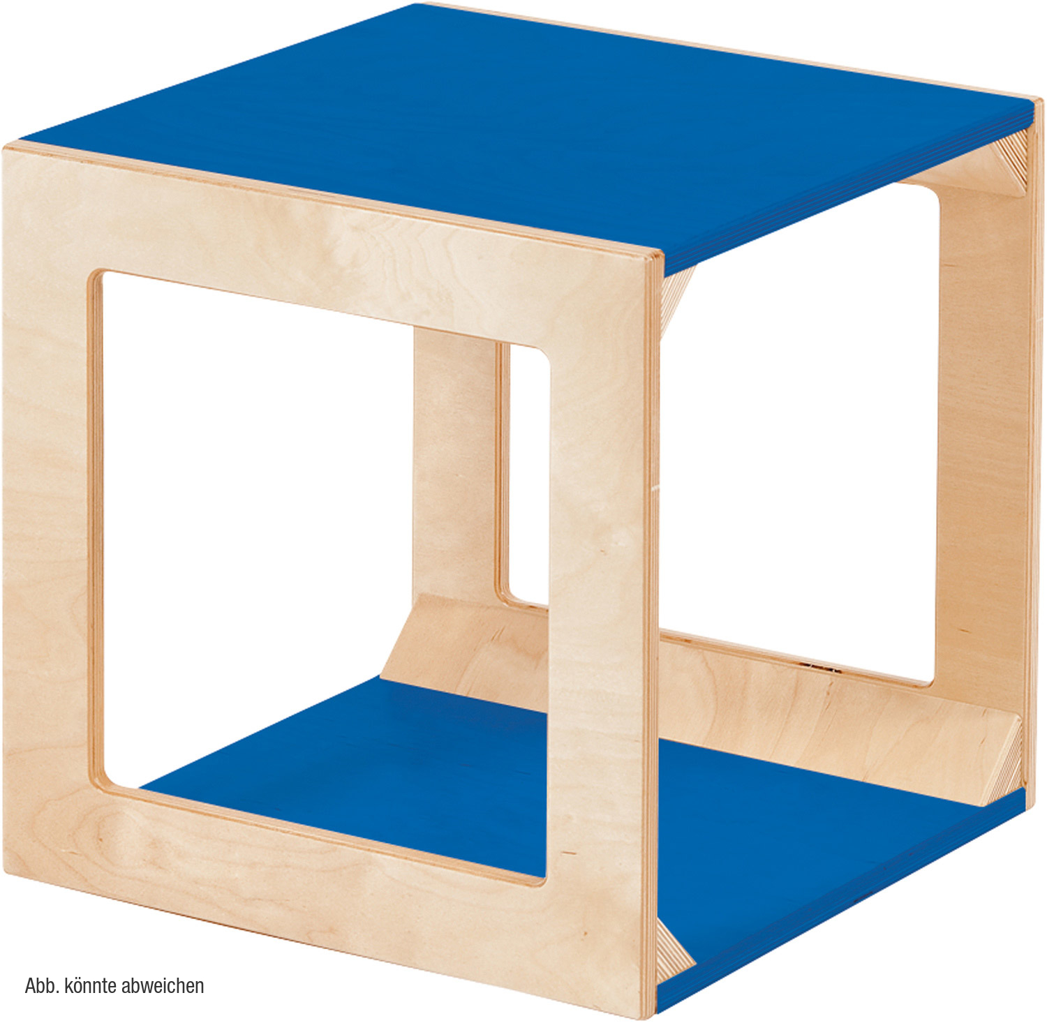 Spiel- und Krabbelwürfel einfach blau