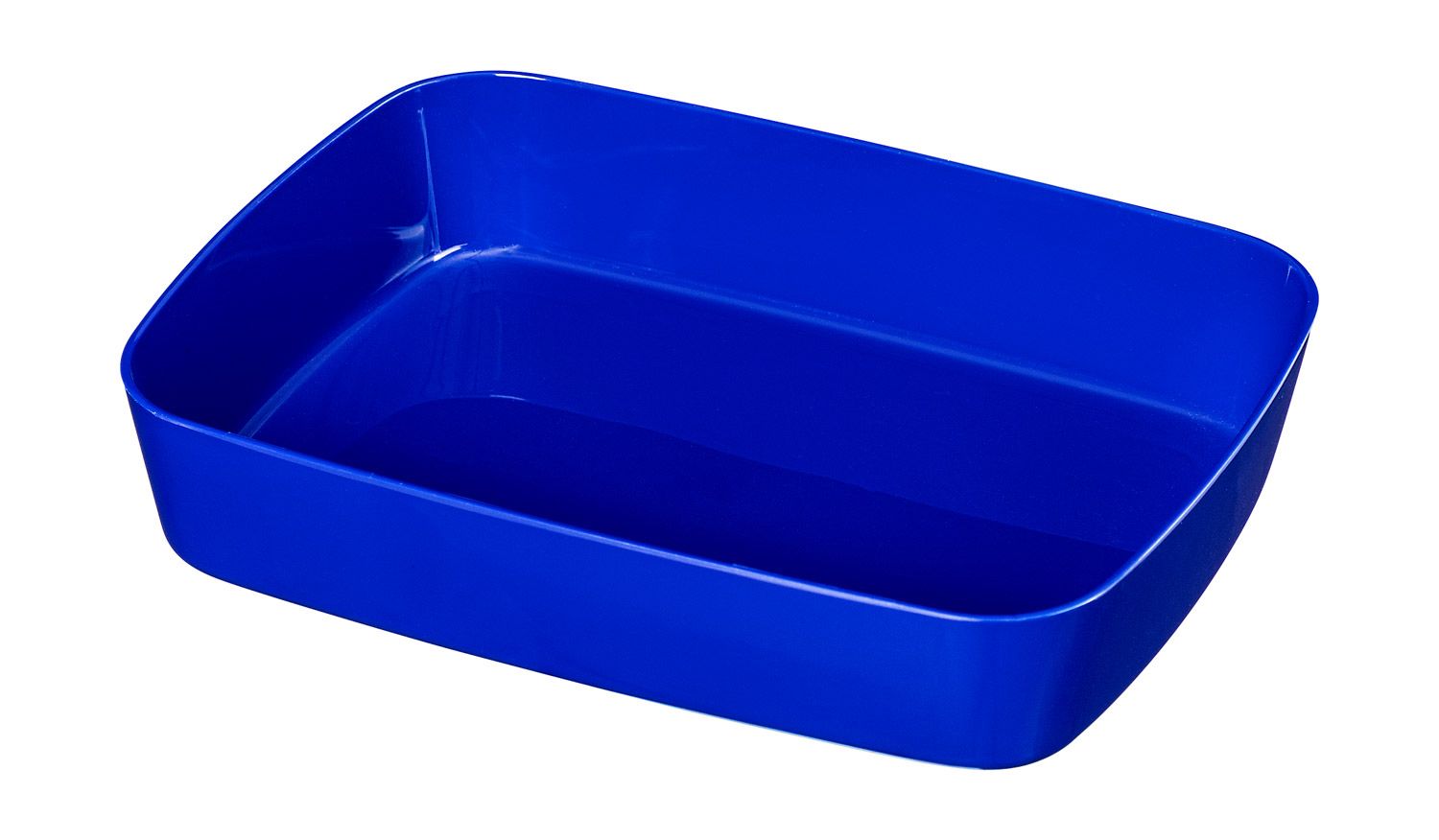 Materialschale blau, 20x15x4 cm