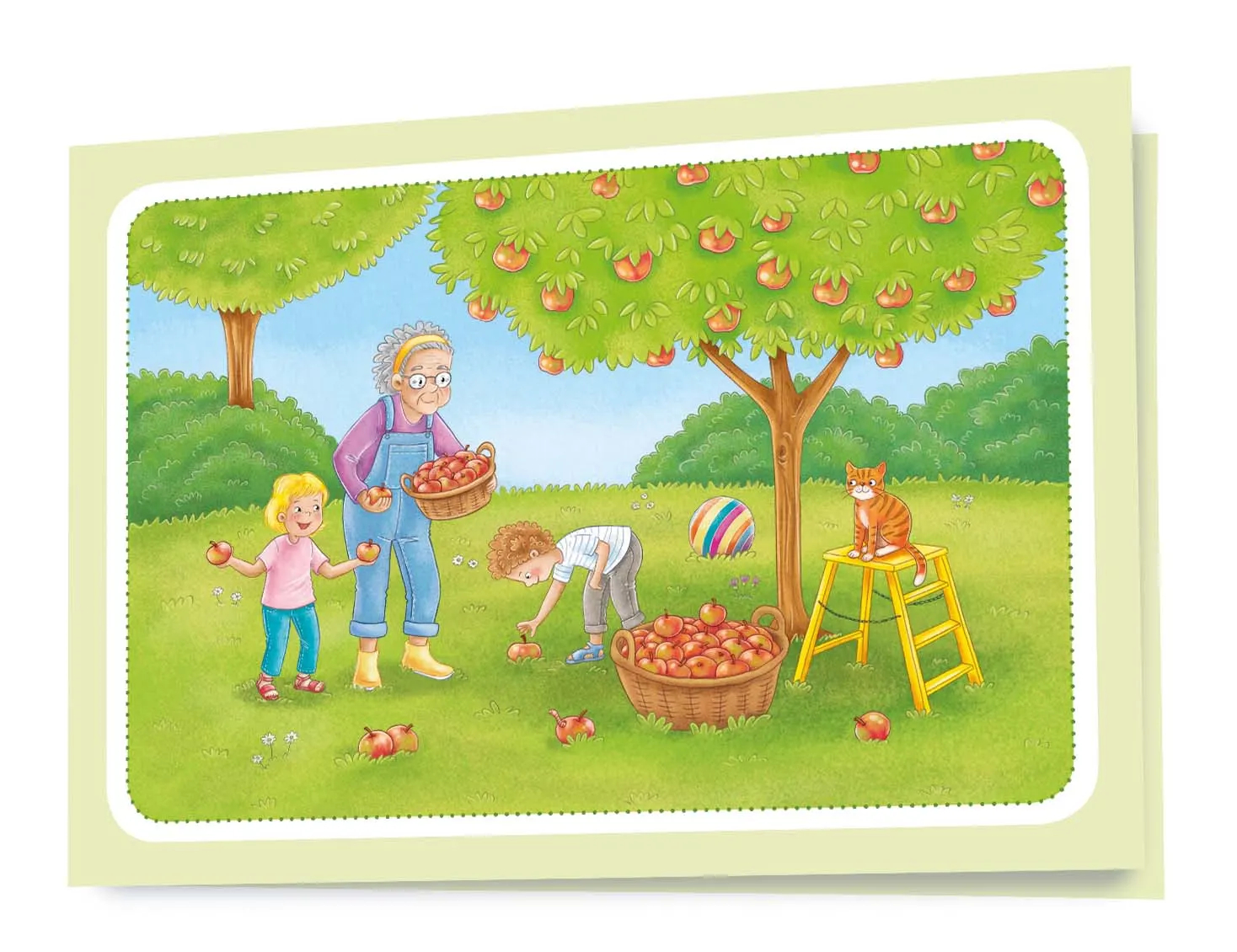 Bewegte Geschichten für Ruhe und Entspannung, Kartensatz, 2-6 Jahre