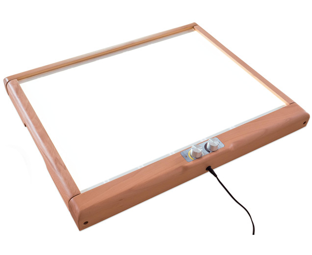 Lichttisch, eckig, ab 3 Jahre