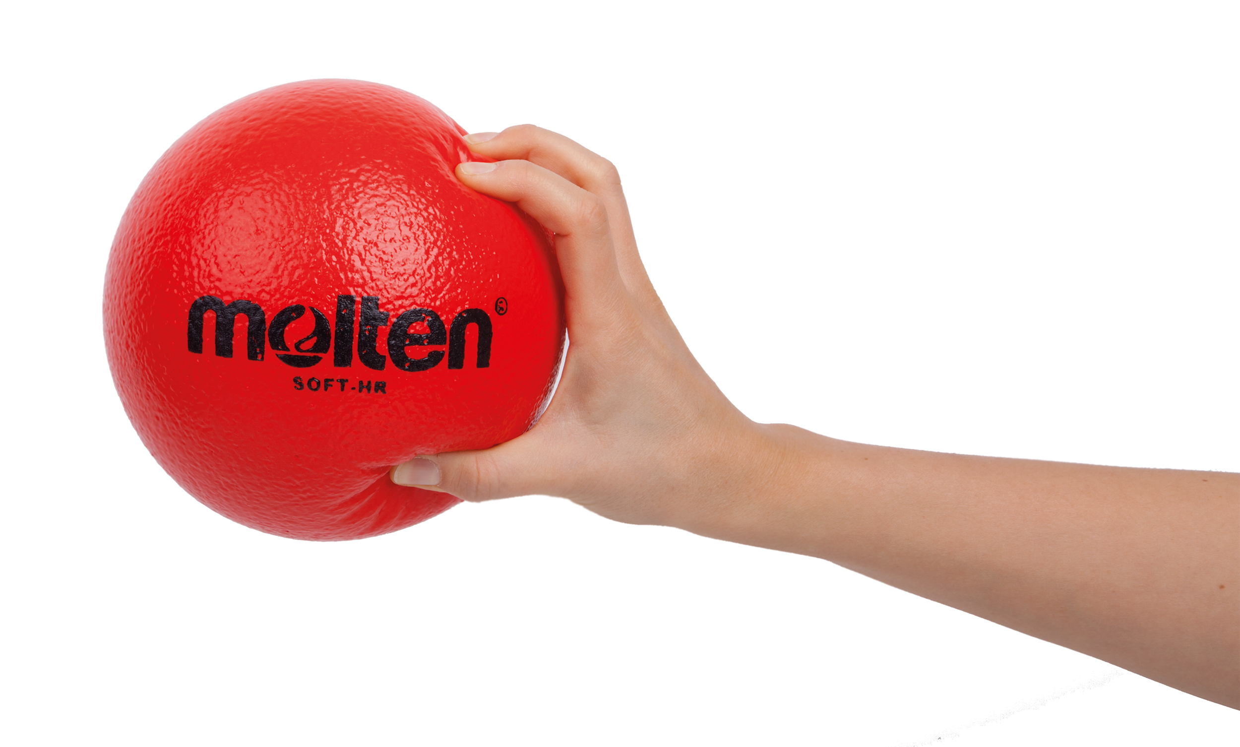Molten Schaumstoffball, Soft-HR 16 cm, rot