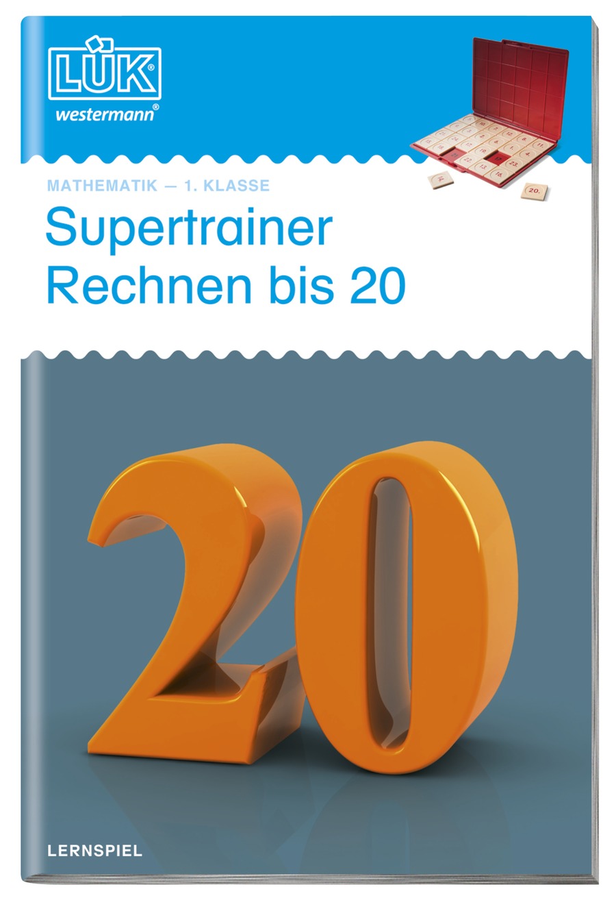 LÜK Supertrainer Rechnen bis 20, Heft, 1.-2. Klasse
