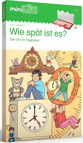 miniLÜK-Set Wie spät ist es?, 5-7 Jahre