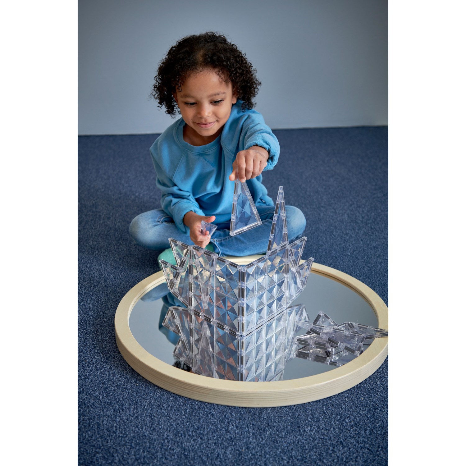 MagGenius Magnetic Building Blocks Crystal, 32 Teile