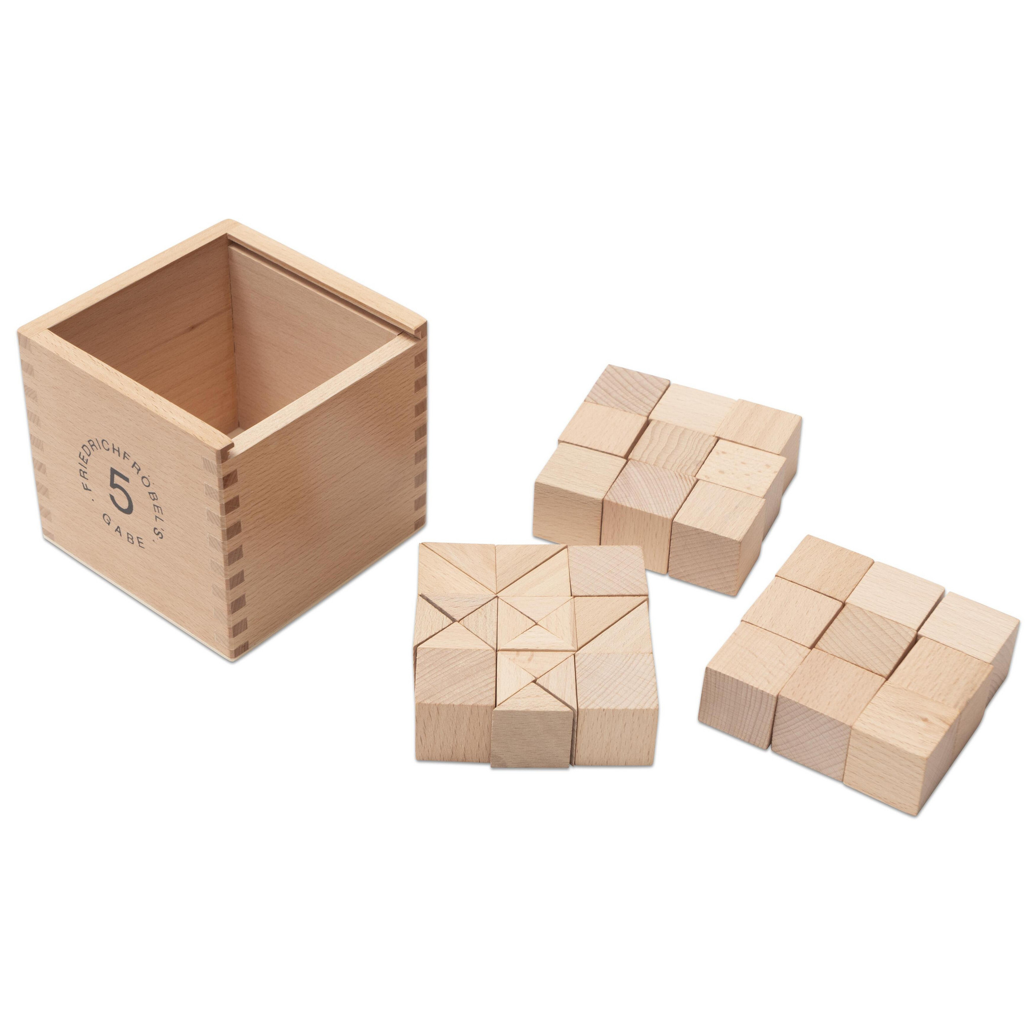 Fröbel-Set, 14 Spielgaben, ab 1 Jahr
