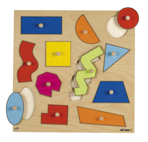Legepuzzle - Formen, ab 3 Jahre