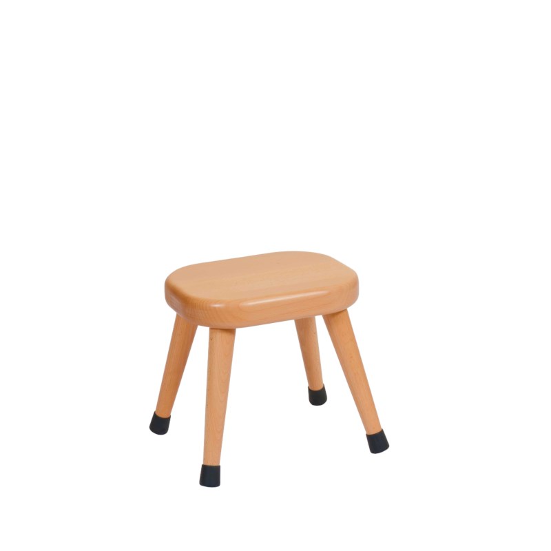 Hocker: orange (26 cm), ab 3 Jahre