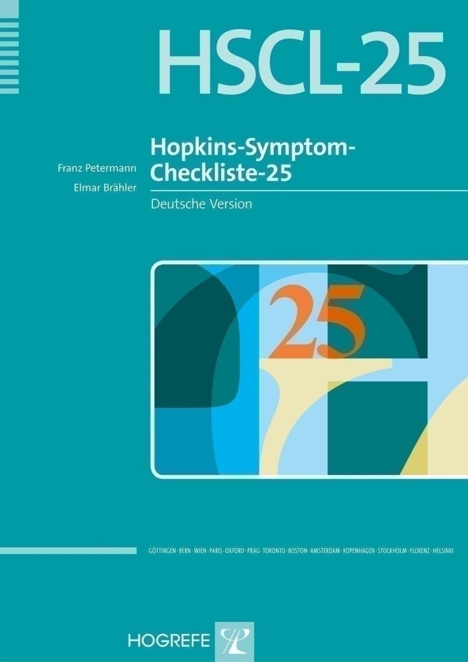 HSCL-25 komplett Hopkins Symptom Checklist