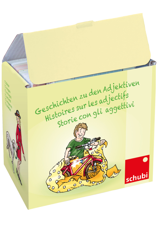 Geschichten zu den Adjektiven -Bilderbox, 4-9 Jahre